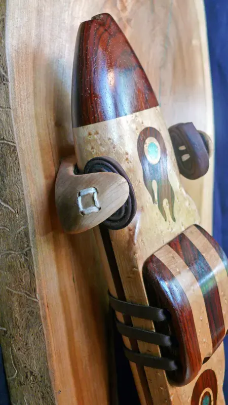 Collector's Edition - Bird's Eye Maple and Cocobolo Drone Flute — product photo