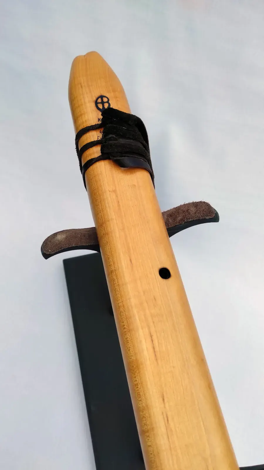 Native American Style 7 Hole Drone flute in the Key of F-sharp — product photo