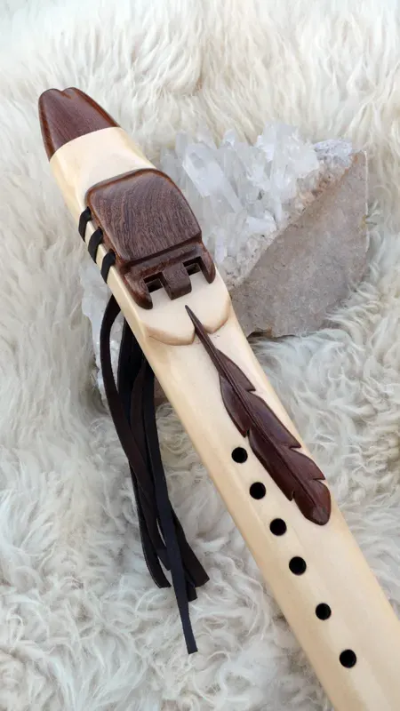 Native American Style Drone Flute 7 Hole in the Key of G — product photo