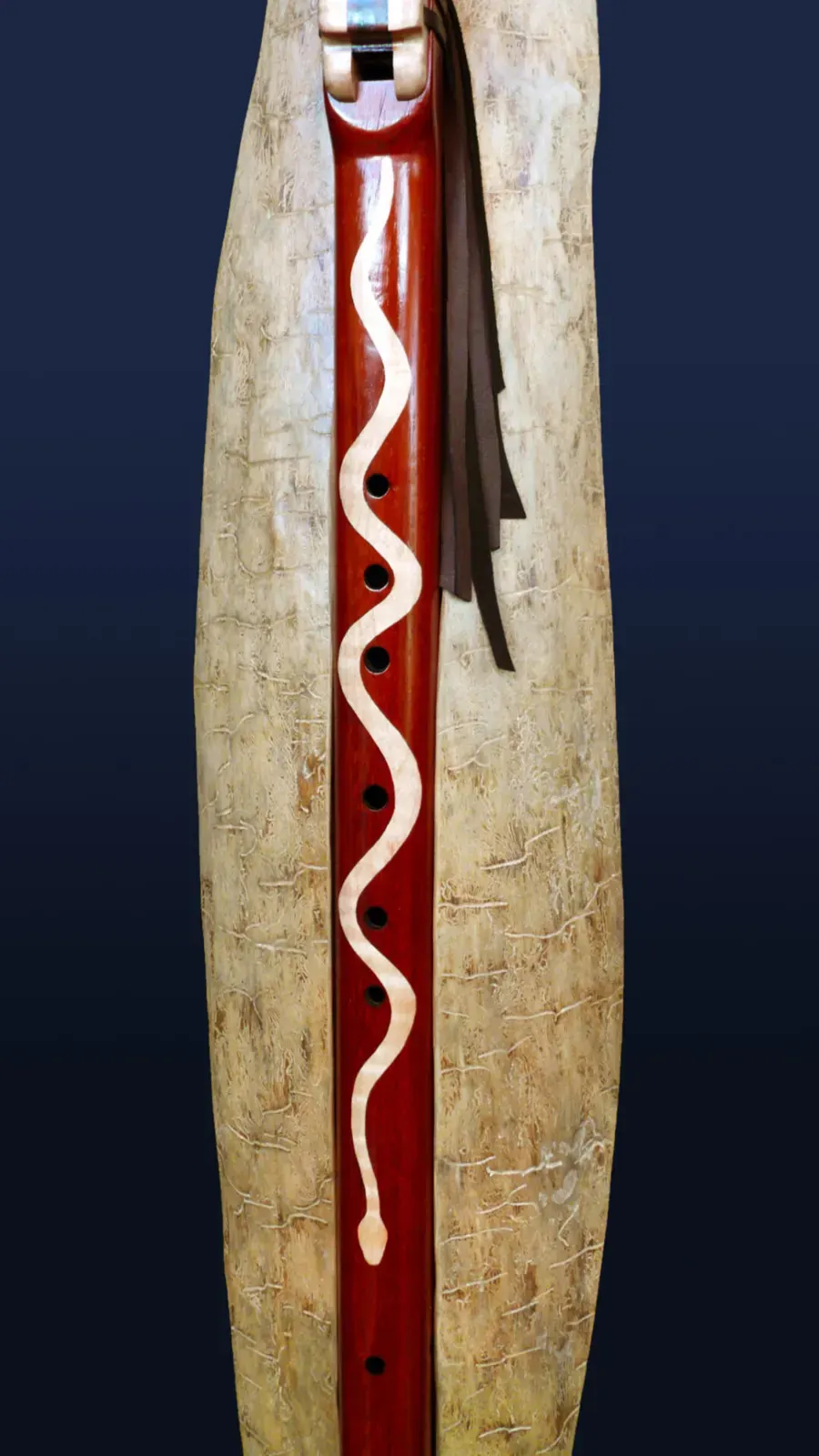 Collector's Edition Low C flute with Snake Inlay — product photo