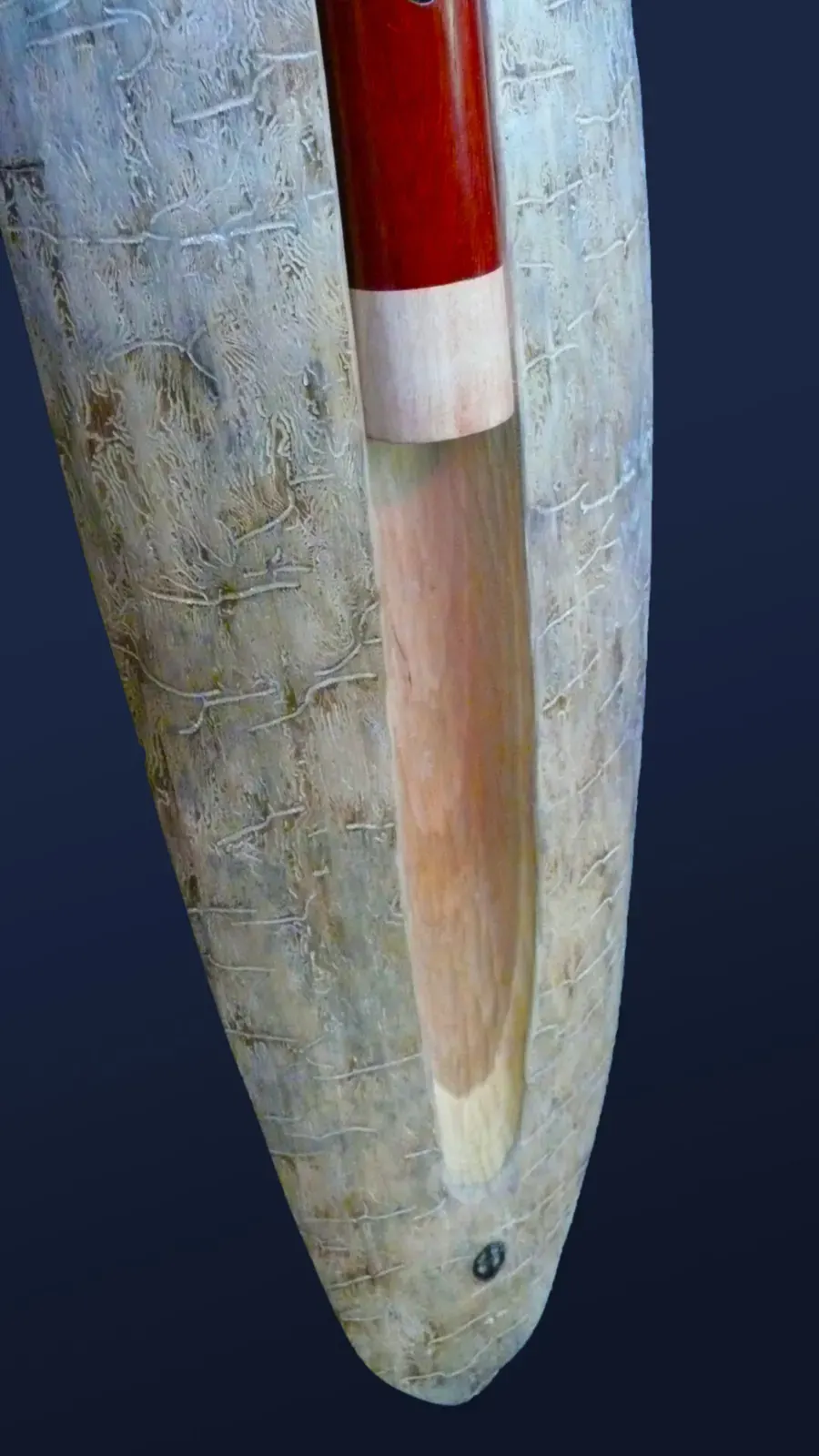 Collector's Edition Low C flute with Snake Inlay — product photo
