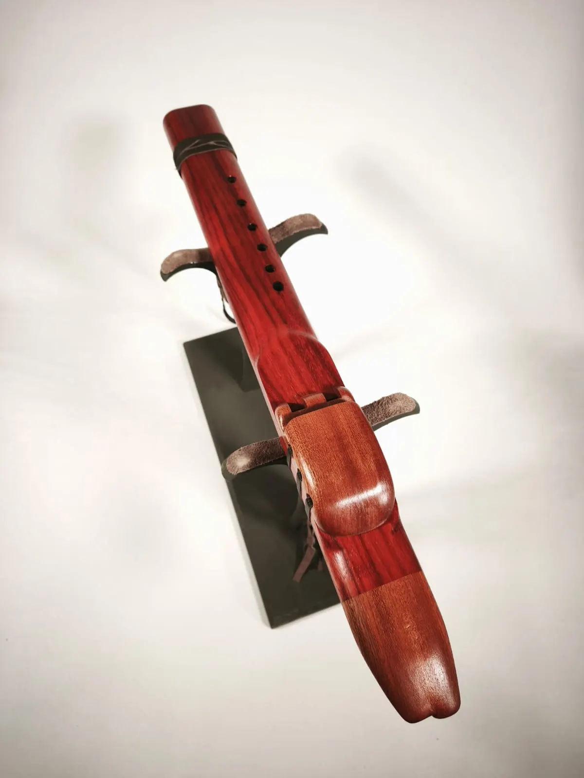 Padauk and Sapele drone flute in the key of F# — photo 1