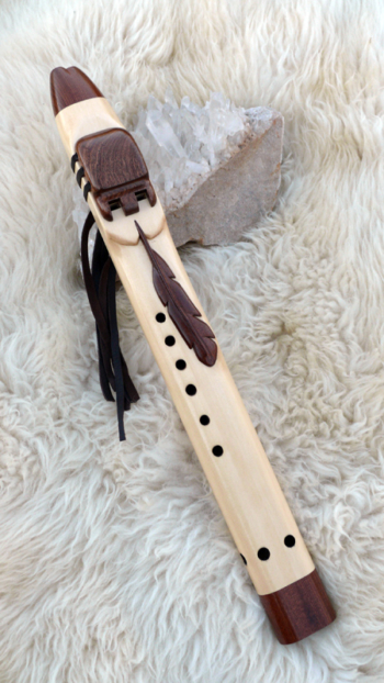 Native American Style 7 Hole Drone Flute Key of G