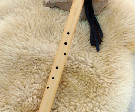 Native American Style 7 Hole Bass Flute in the Key of G