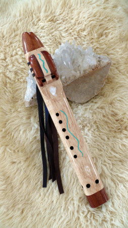 Custom Native American Style Drone Flute Key of A