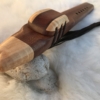 Native American Drone Flute Key of G - Sapele and Maple Wood