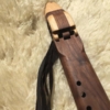 Native American Flute - 7 Hole Drone Key of F of Walnut and Maple woods