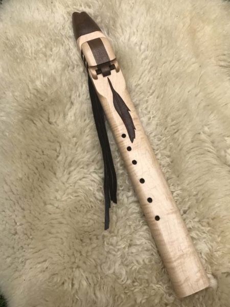 Native American Flute Drone 7 Hole Key of Low D